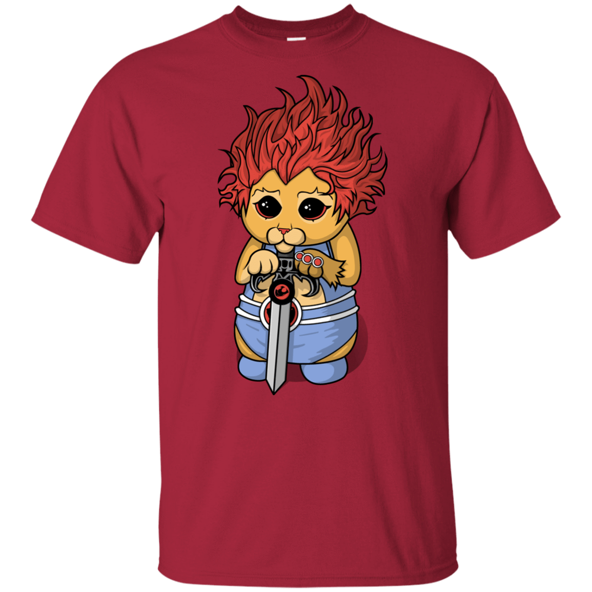 T-Shirts Cardinal / YXS Thunder Kitty Youth T-Shirt