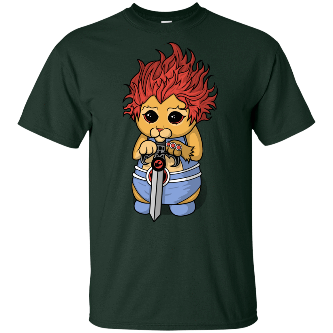 T-Shirts Forest / YXS Thunder Kitty Youth T-Shirt