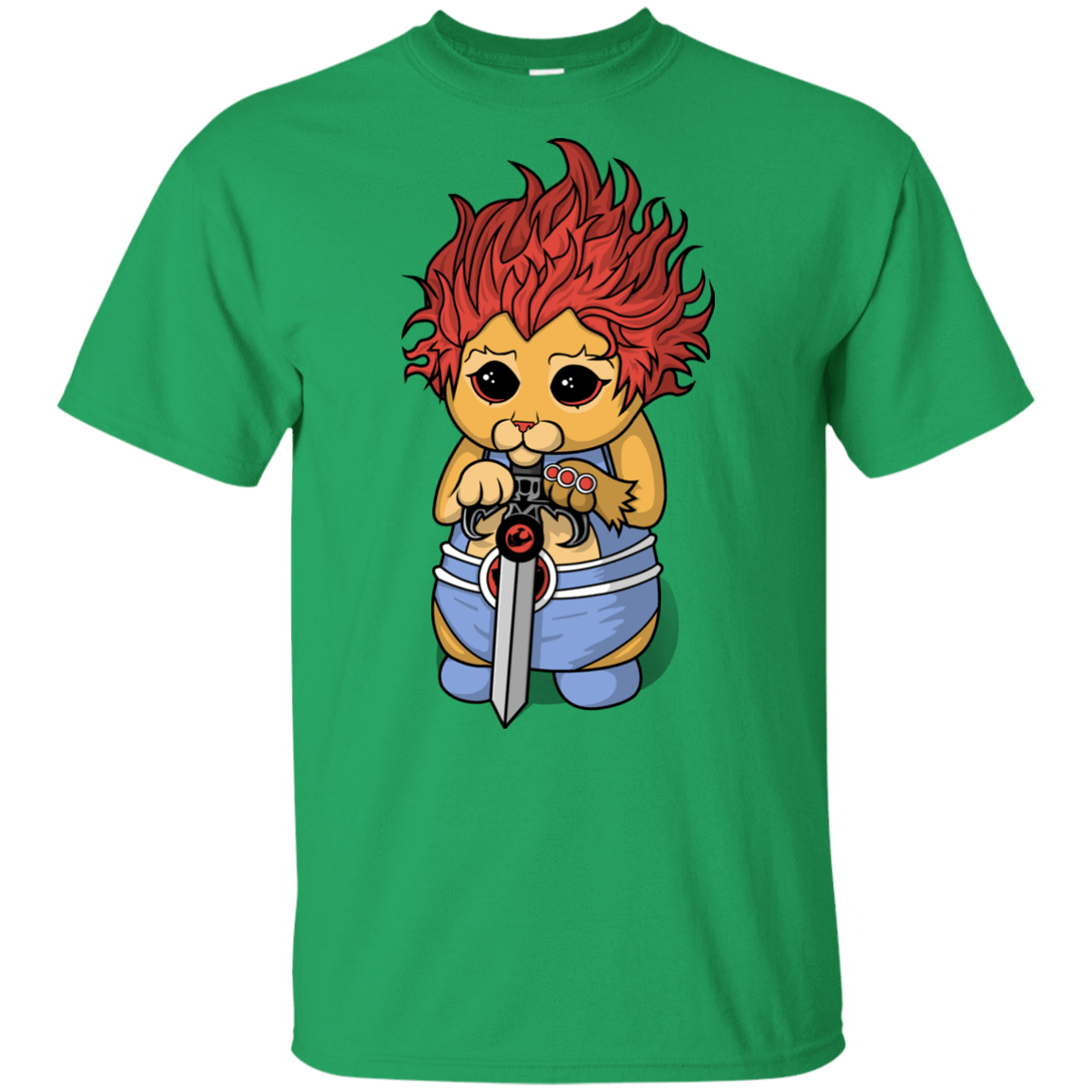 T-Shirts Irish Green / YXS Thunder Kitty Youth T-Shirt