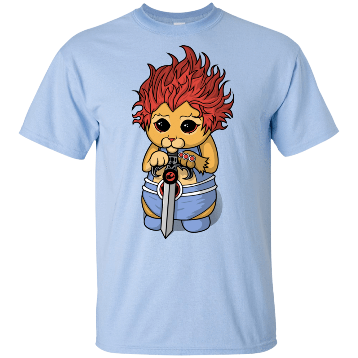 T-Shirts Light Blue / YXS Thunder Kitty Youth T-Shirt