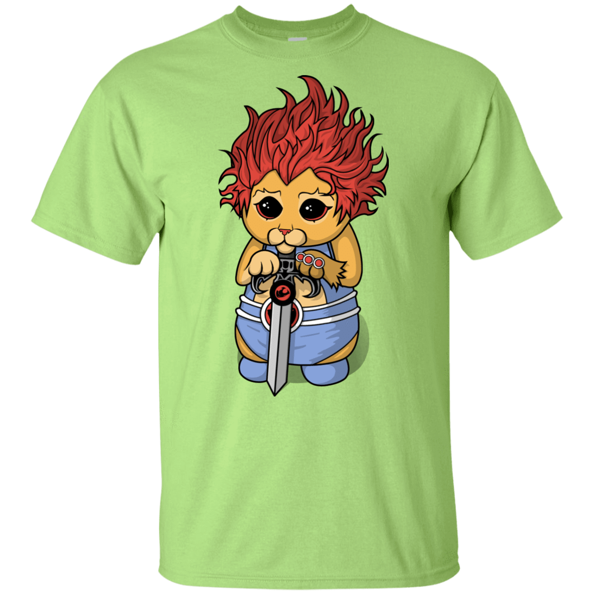 T-Shirts Mint Green / YXS Thunder Kitty Youth T-Shirt