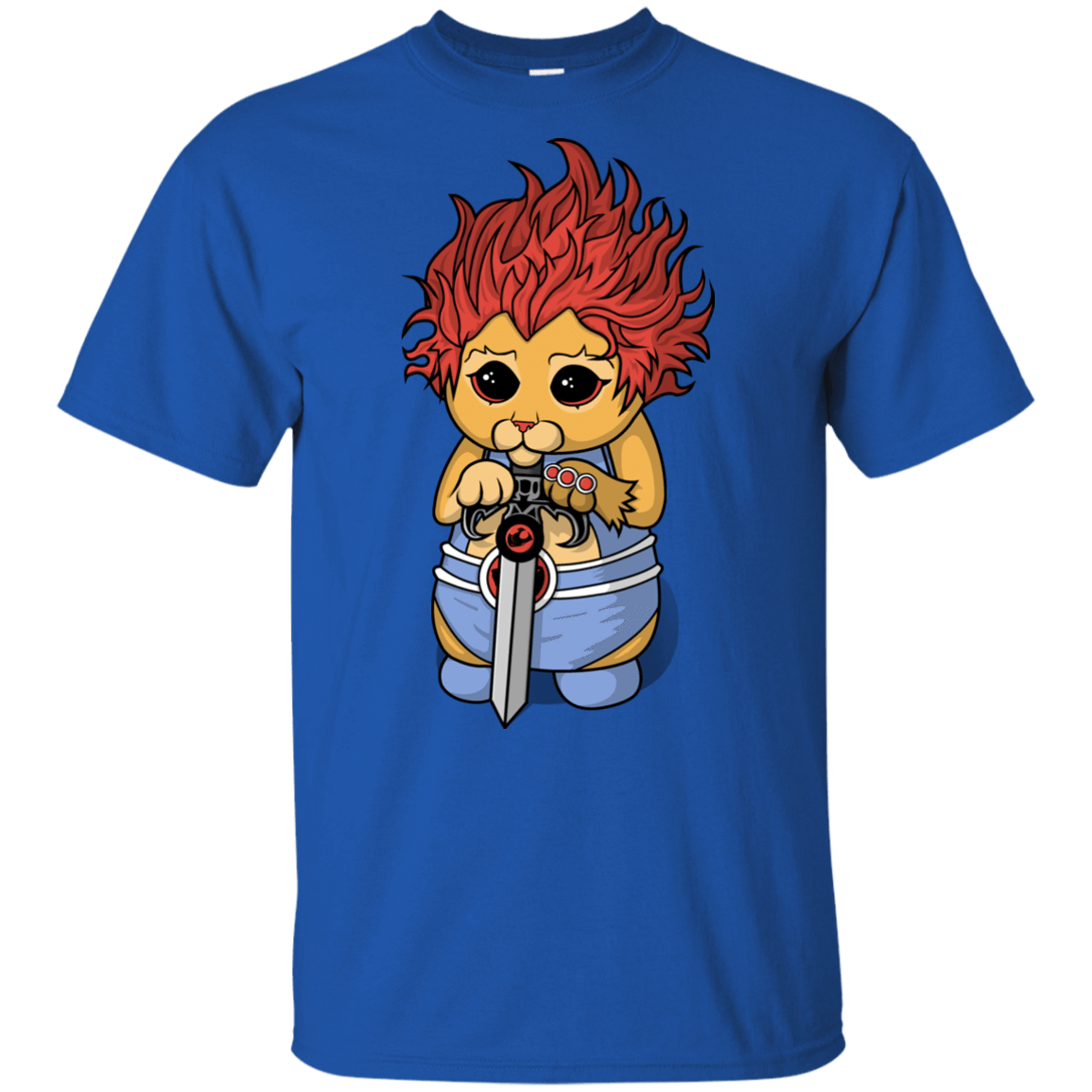 T-Shirts Royal / YXS Thunder Kitty Youth T-Shirt