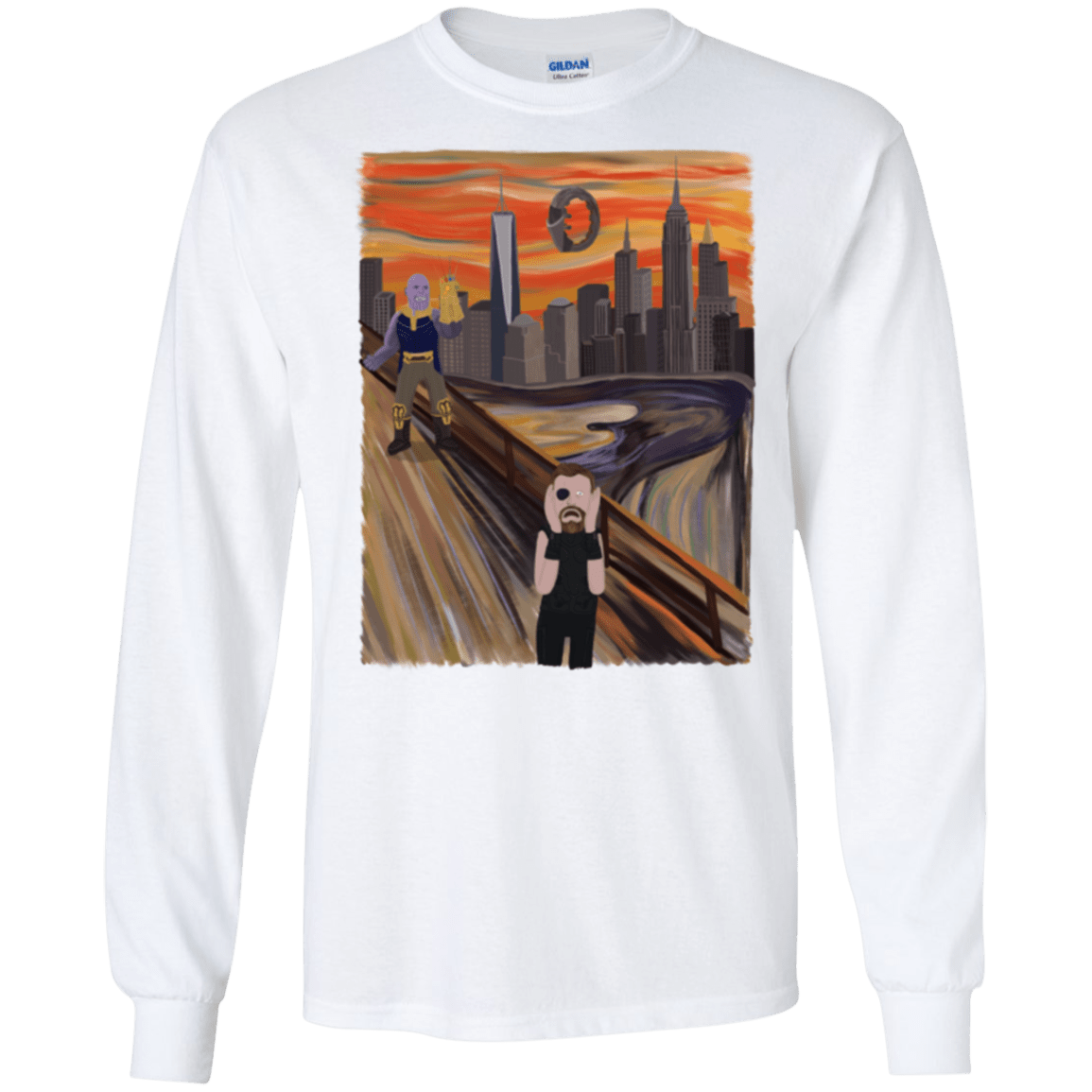 Thunder Scream Men's Long Sleeve T-Shirt