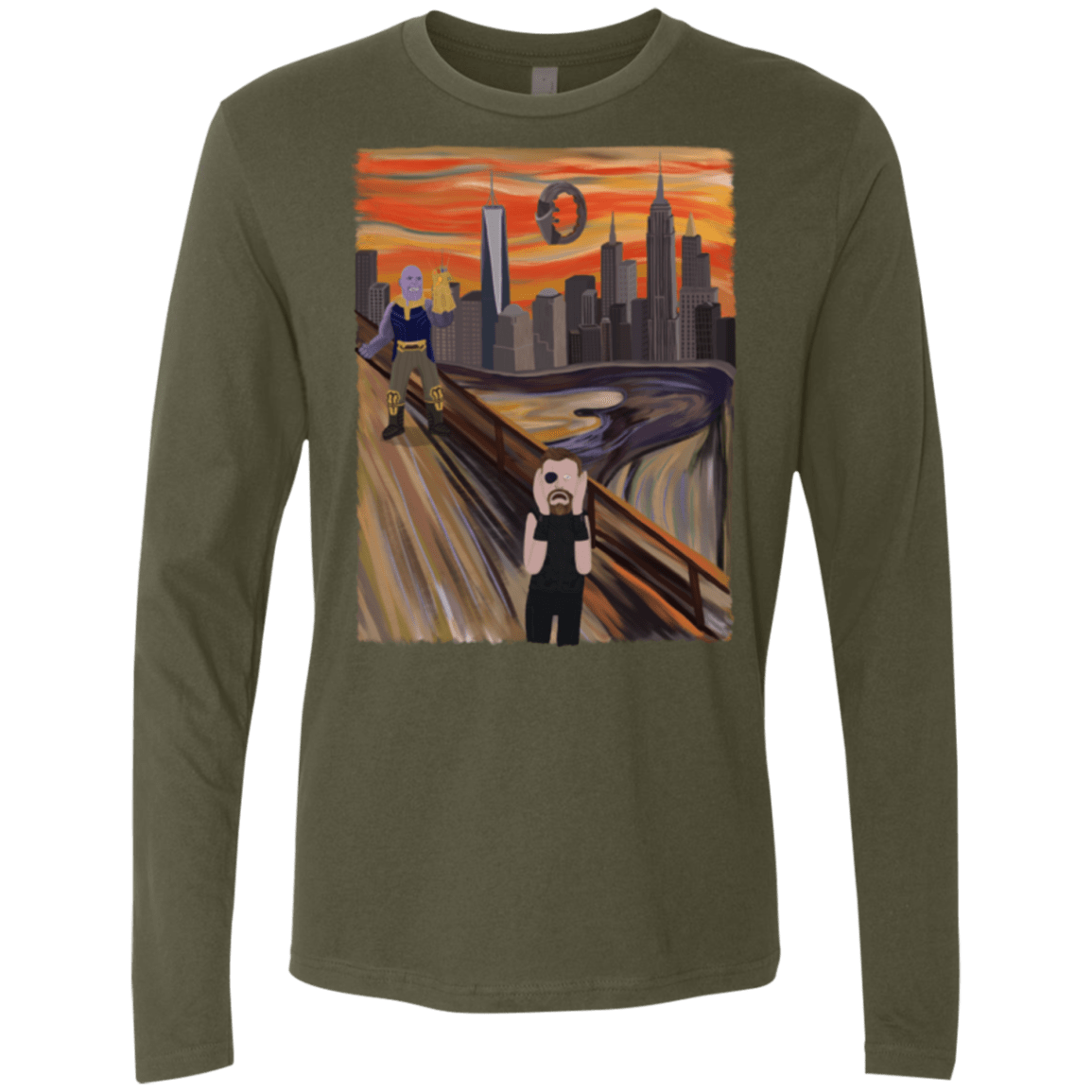 Thunder Scream Men's Premium Long Sleeve