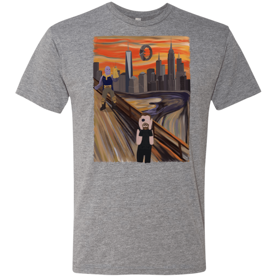 T-Shirts Premium Heather / S Thunder Scream Men's Triblend T-Shirt