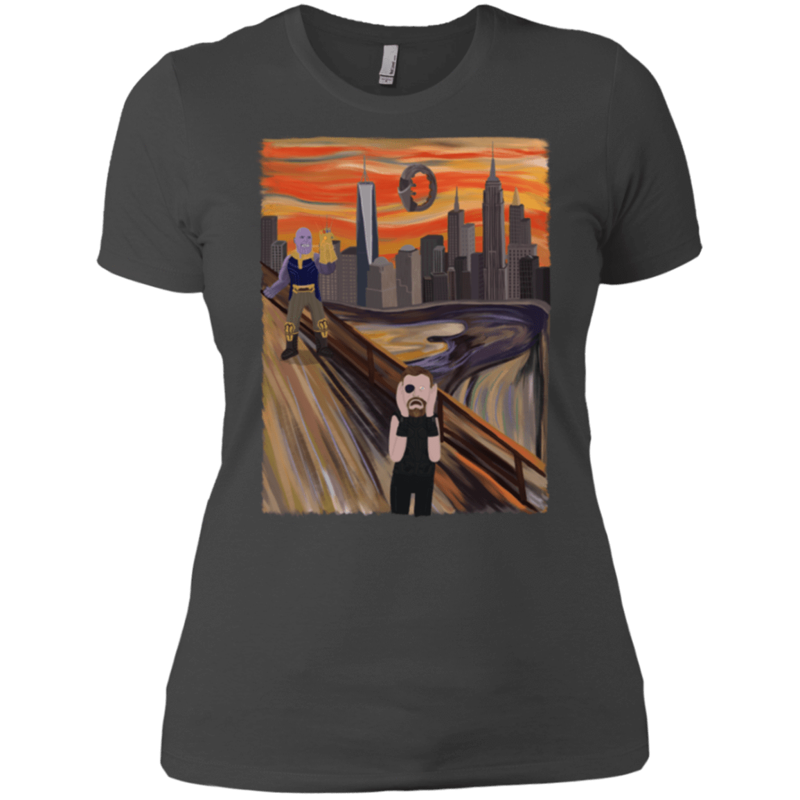 T-Shirts Heavy Metal / X-Small Thunder Scream Women's Premium T-Shirt