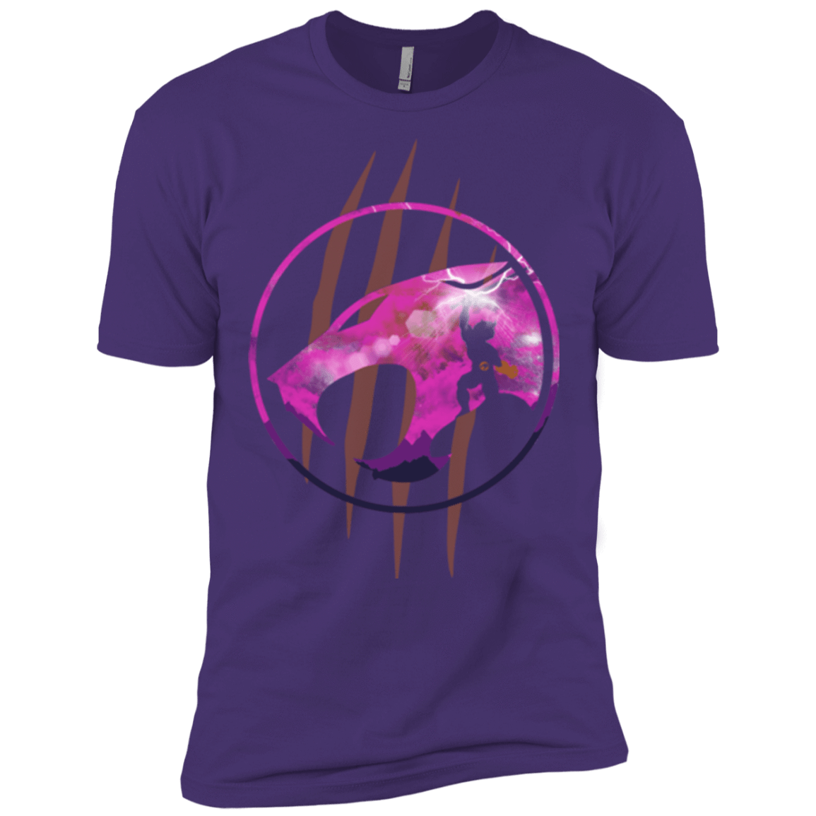 T-Shirts Purple / X-Small Thunder, Thunder, Thunder Men's Premium T-Shirt