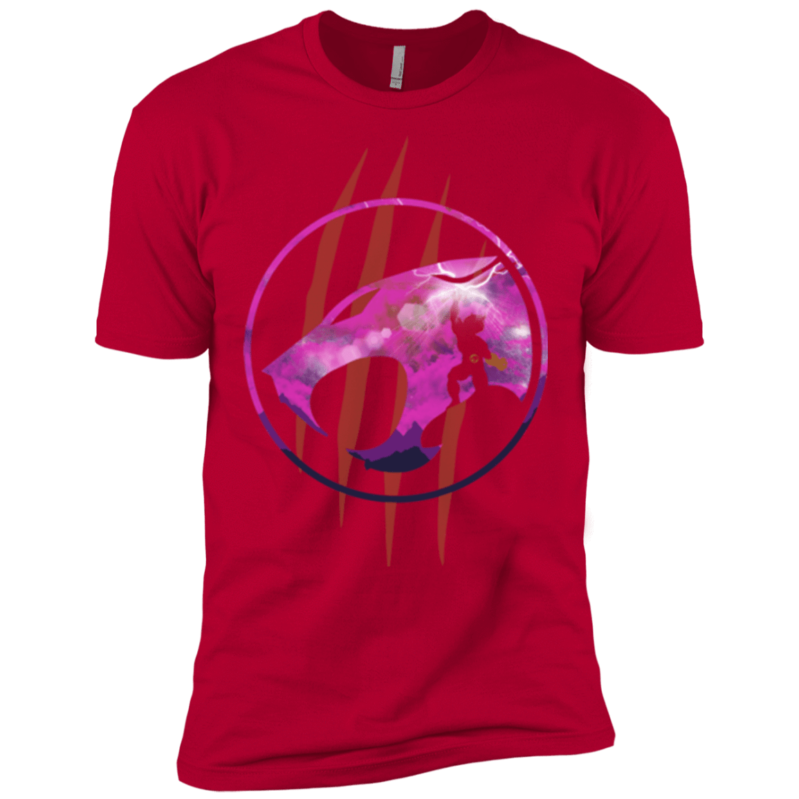 T-Shirts Red / X-Small Thunder, Thunder, Thunder Men's Premium T-Shirt