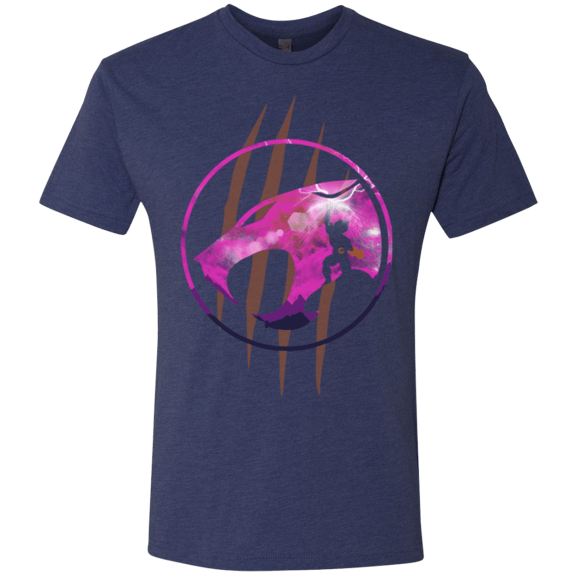 T-Shirts Vintage Navy / Small Thunder, Thunder, Thunder Men's Triblend T-Shirt