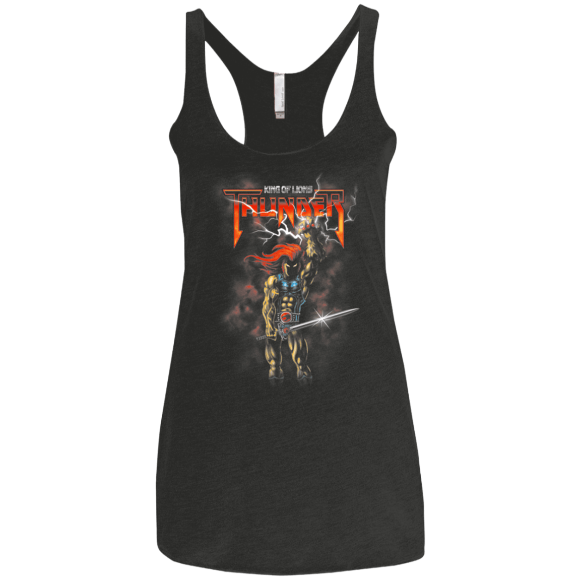 T-Shirts Vintage Black / X-Small Thunder Women's Triblend Racerback Tank