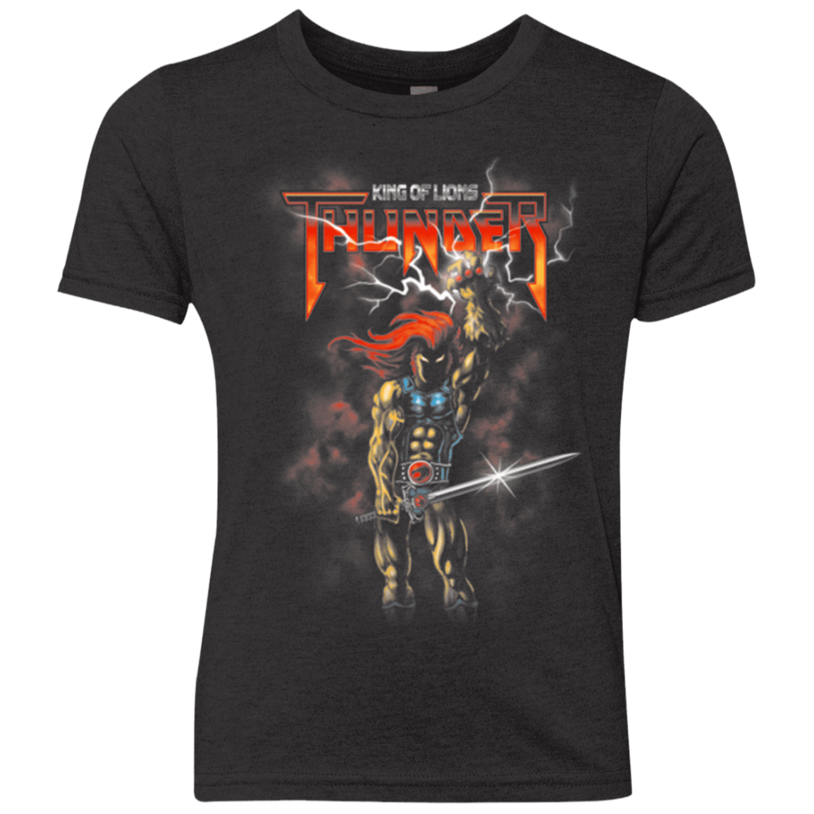 T-Shirts Vintage Black / YXS Thunder Youth Triblend T-Shirt