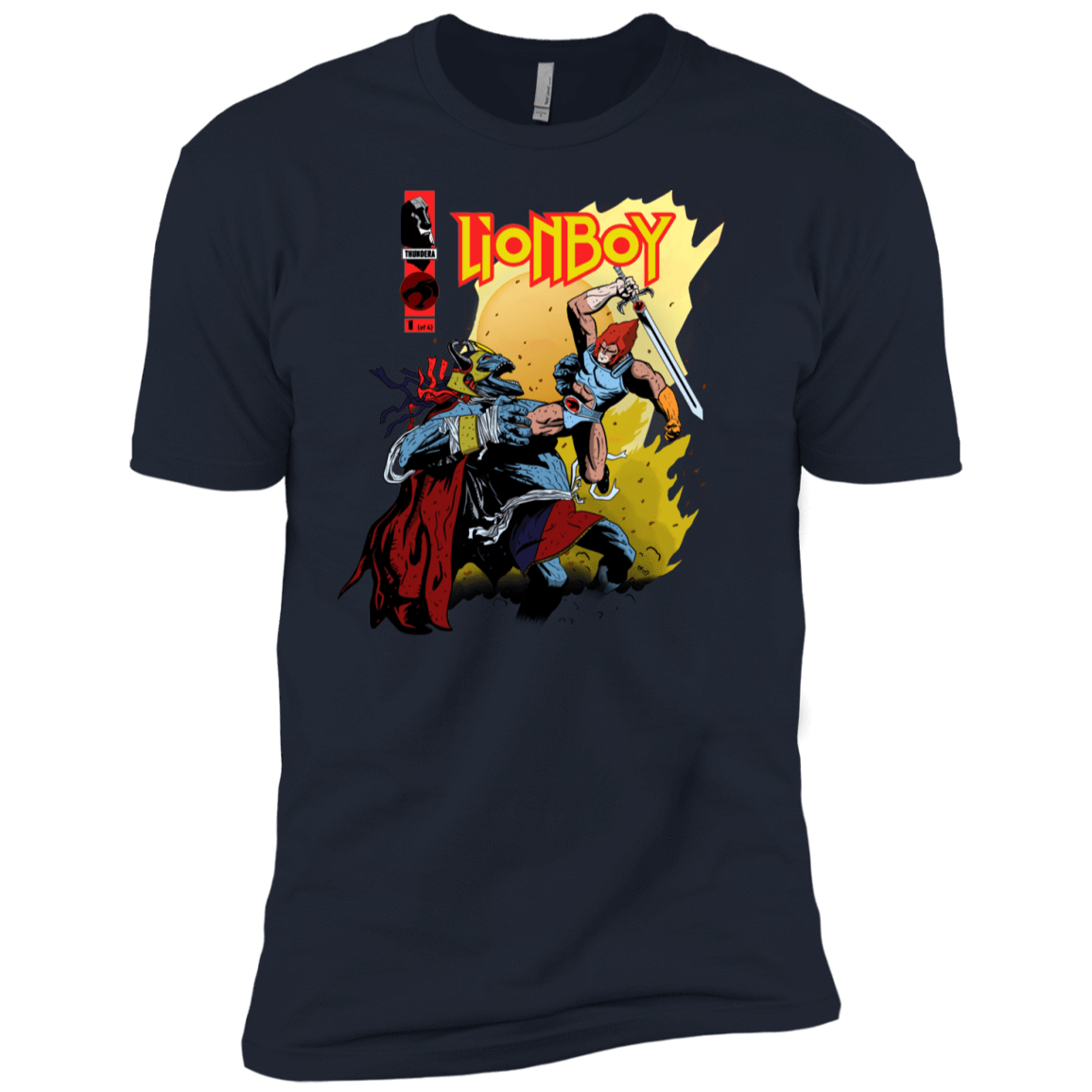 T-Shirts Midnight Navy / YXS Thunderboy Boys Premium T-Shirt
