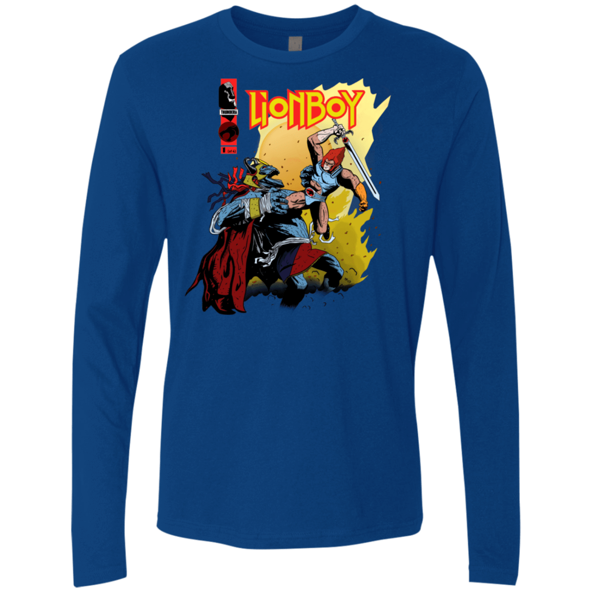 T-Shirts Royal / S Thunderboy Men's Premium Long Sleeve