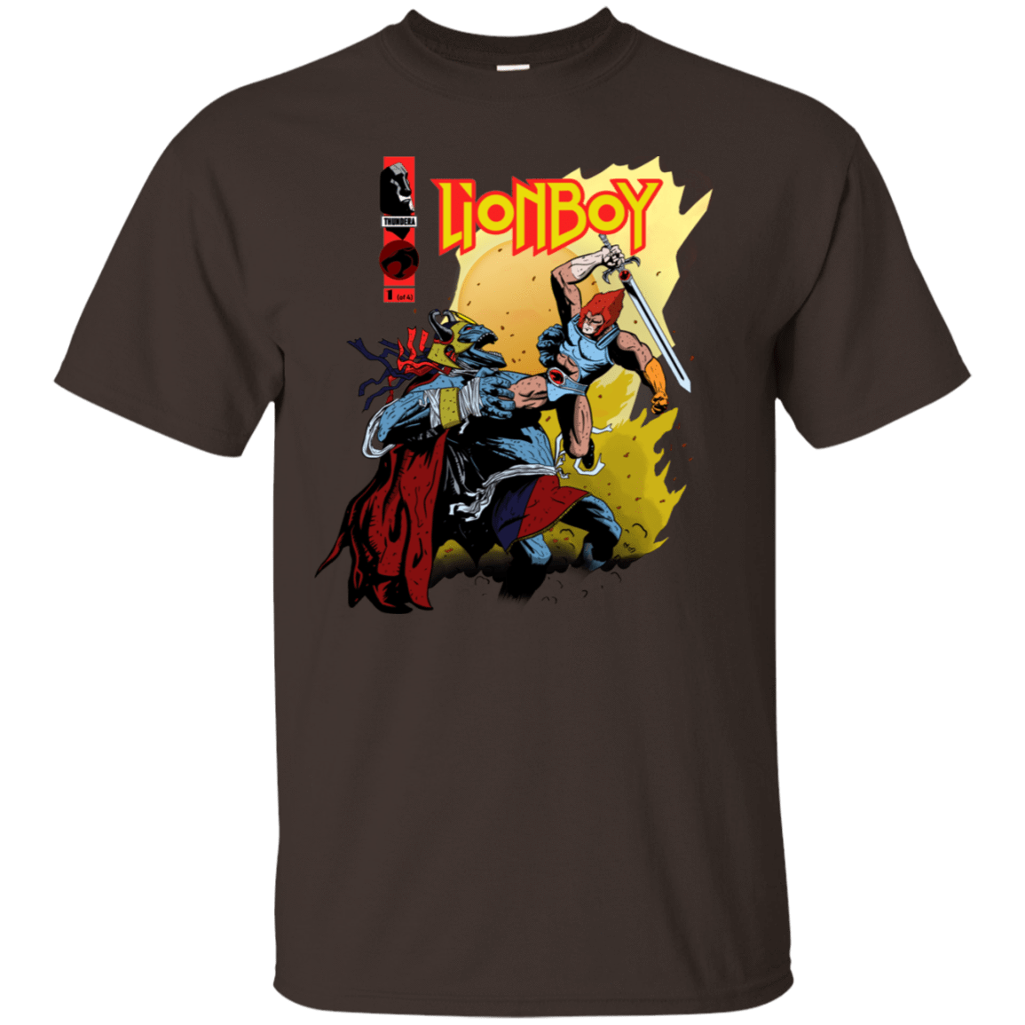 T-Shirts Dark Chocolate / S Thunderboy T-Shirt