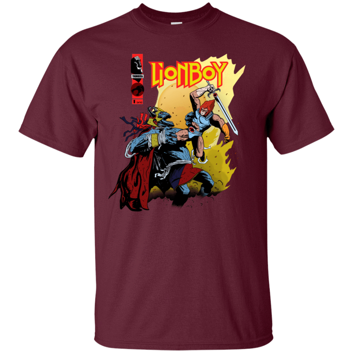 T-Shirts Maroon / S Thunderboy T-Shirt