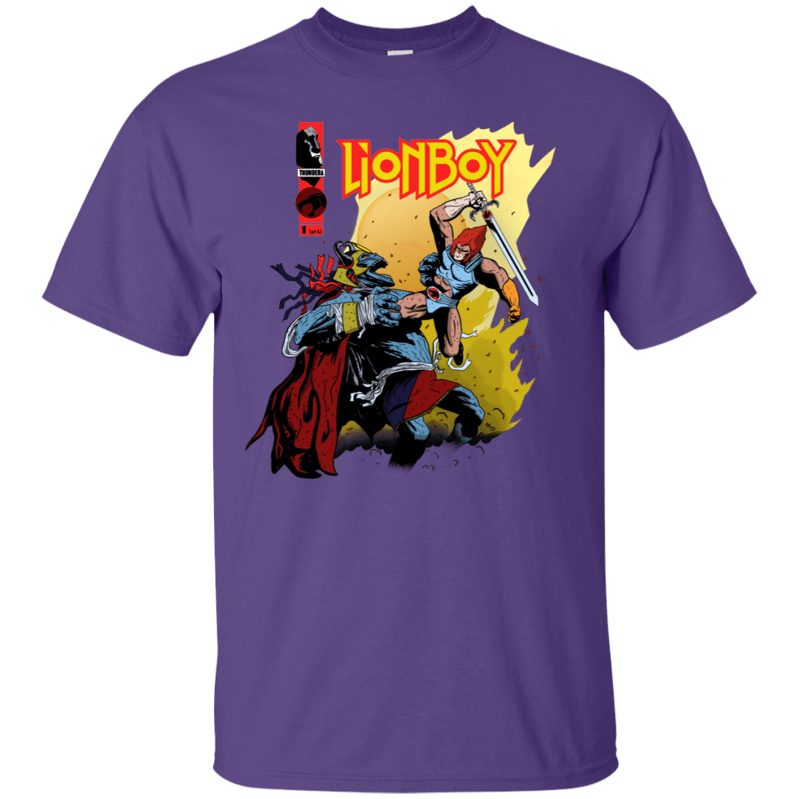 T-Shirts Purple / S Thunderboy T-Shirt
