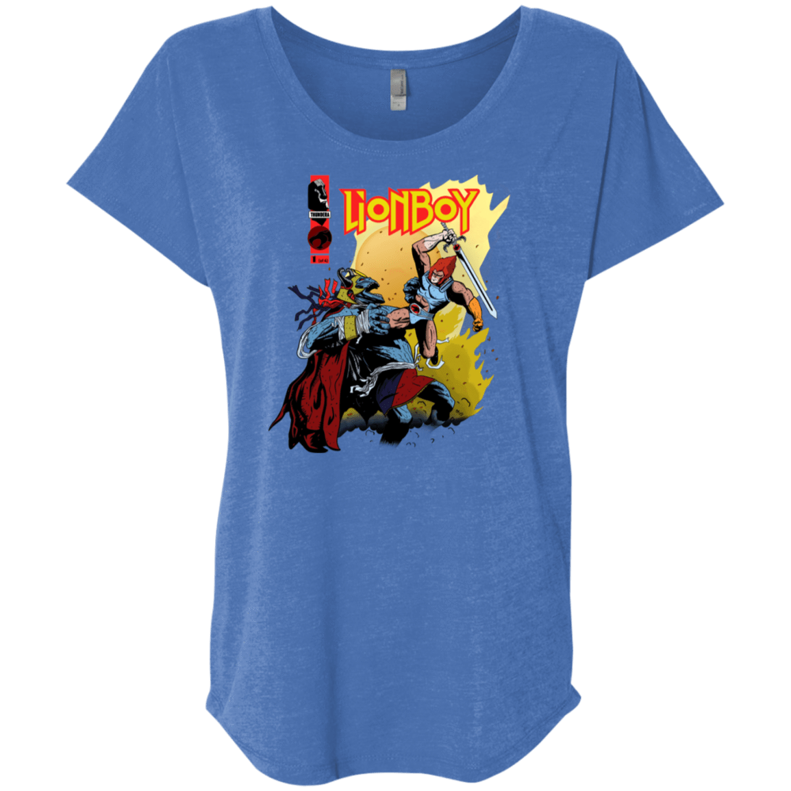 T-Shirts Vintage Royal / X-Small Thunderboy Triblend Dolman Sleeve