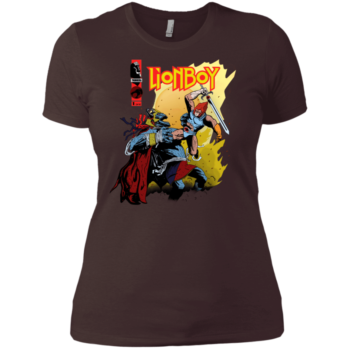 T-Shirts Dark Chocolate / X-Small Thunderboy Women's Premium T-Shirt
