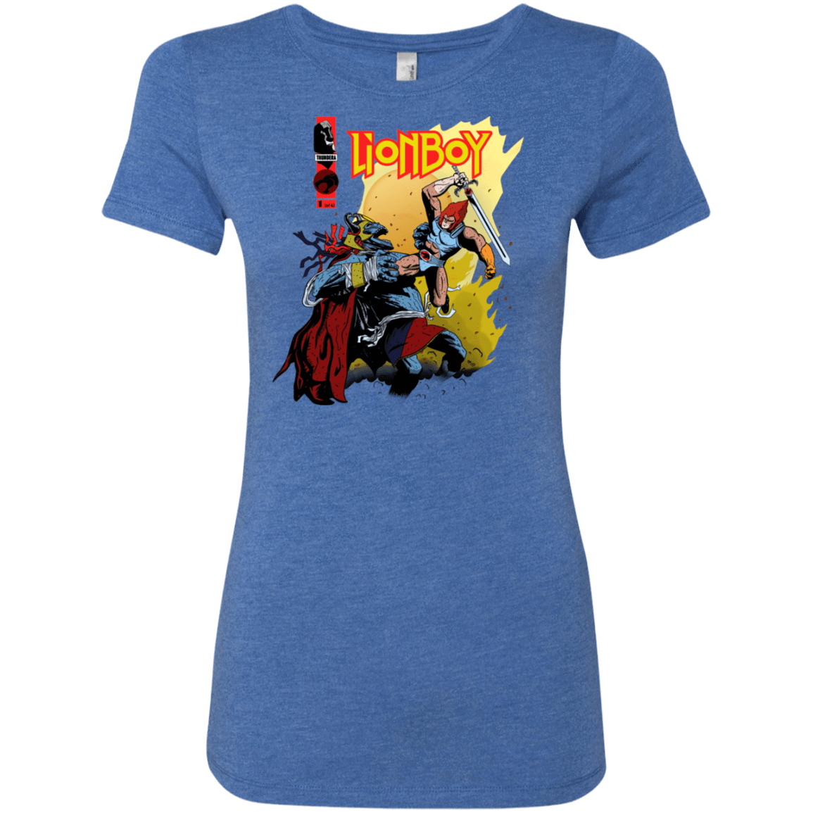 T-Shirts Vintage Royal / S Thunderboy Women's Triblend T-Shirt