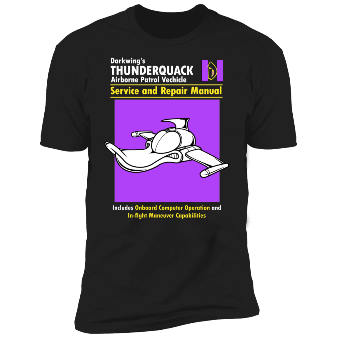 T-Shirts Black / X-Small Thunderquack Manual Men's Premium T-Shirt