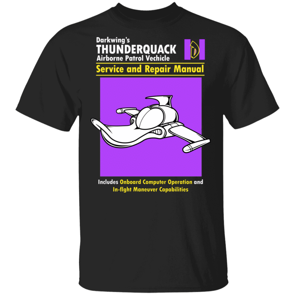 T-Shirts Black / S Thunderquack Manual T-Shirt