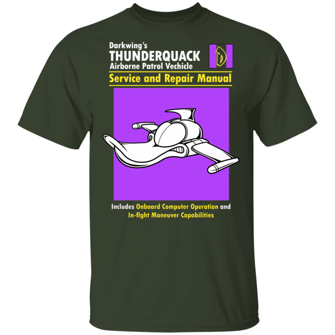 T-Shirts Forest / S Thunderquack Manual T-Shirt
