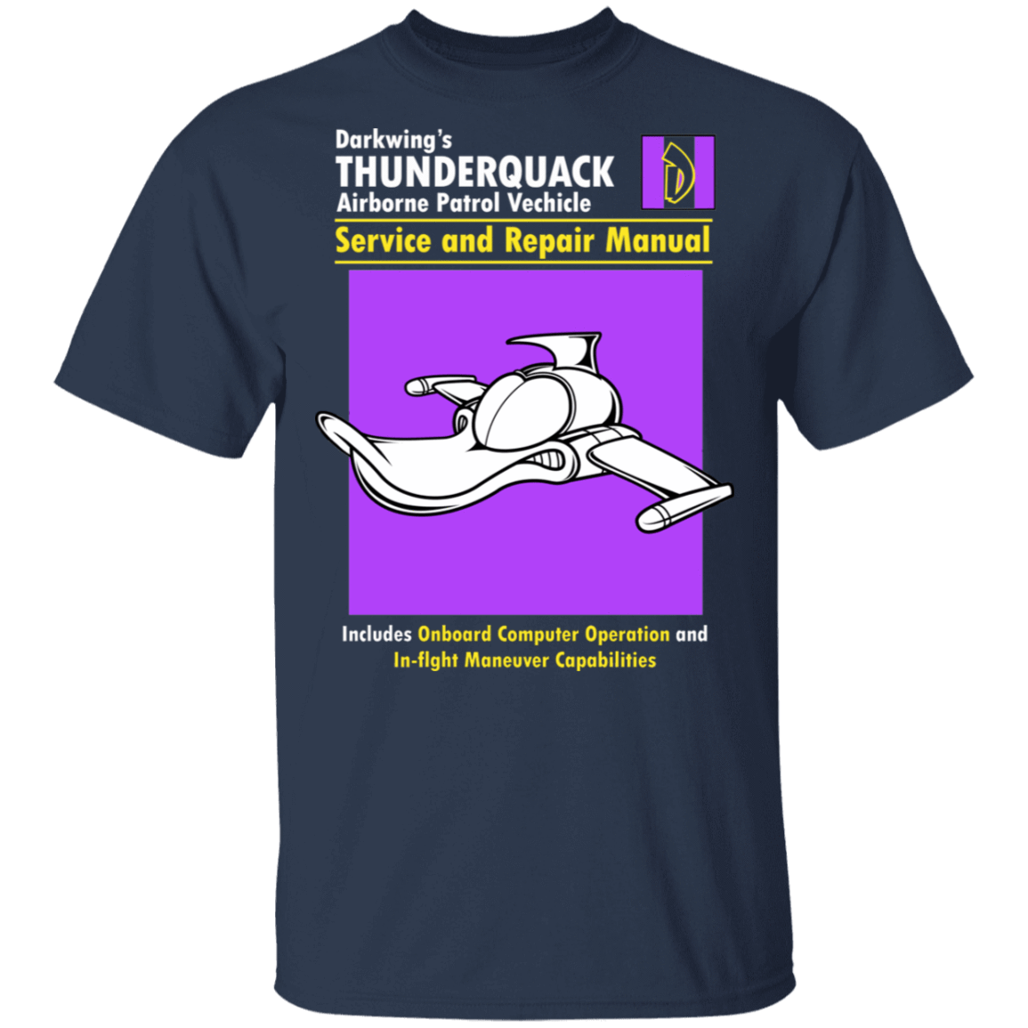 T-Shirts Navy / S Thunderquack Manual T-Shirt