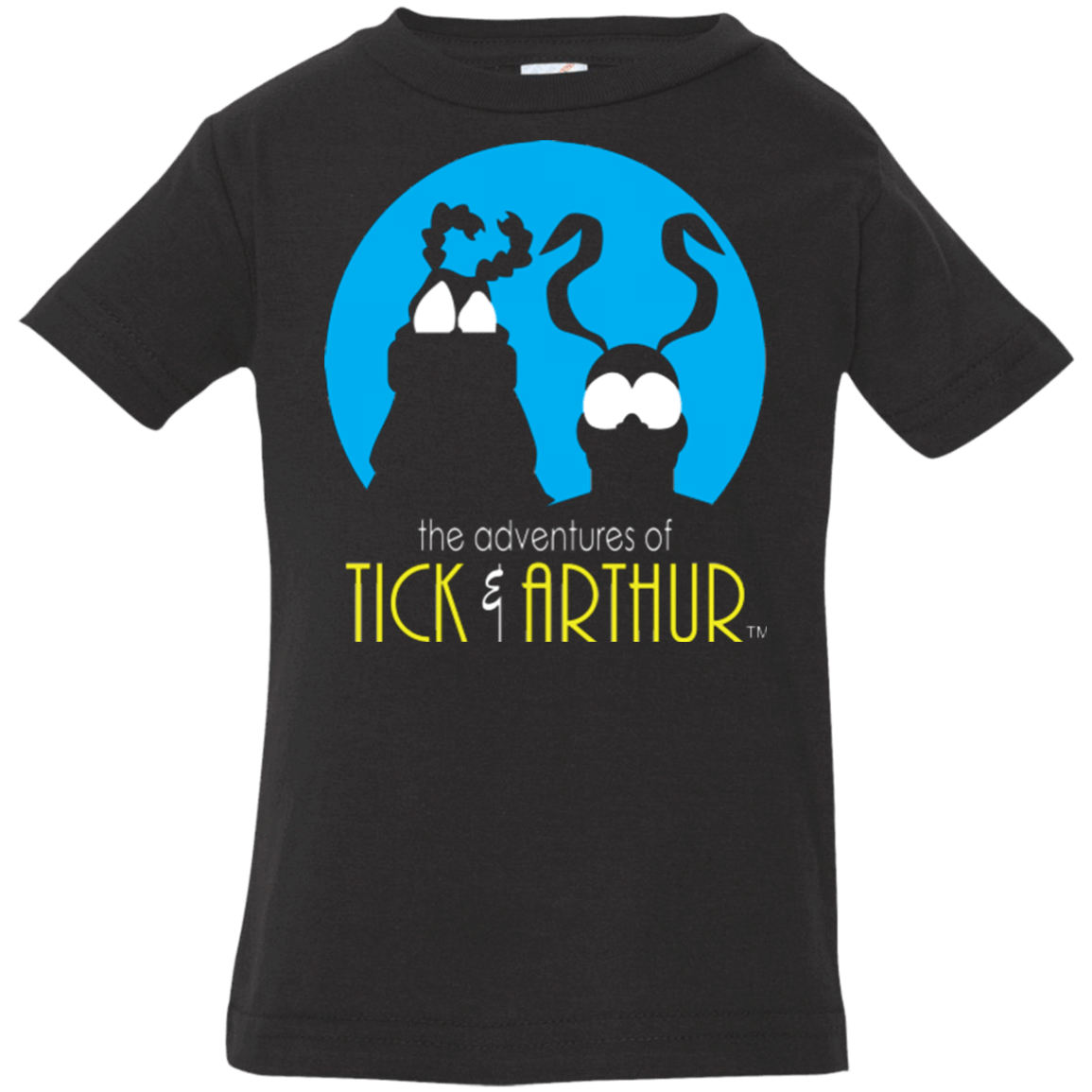 T-Shirts Black / 6 Months Tick and Arthur Infant Premium T-Shirt