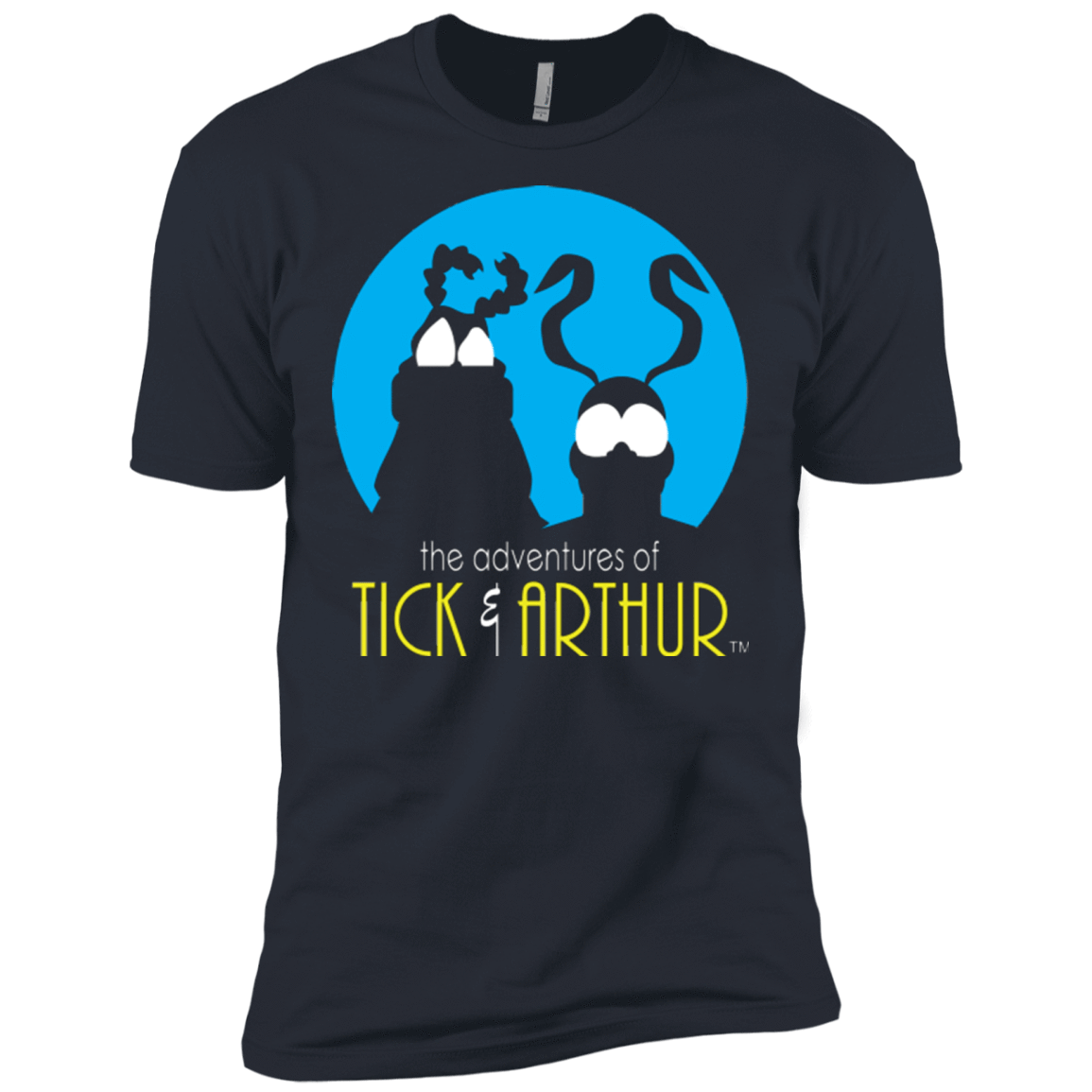 T-Shirts Indigo / X-Small Tick and Arthur Men's Premium T-Shirt