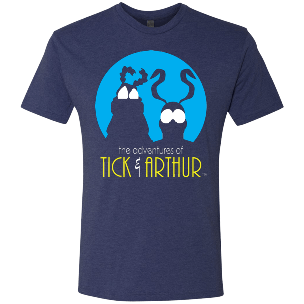 T-Shirts Vintage Navy / Small Tick and Arthur Men's Triblend T-Shirt