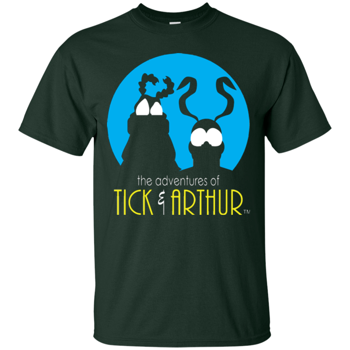 T-Shirts Forest Green / Small Tick and Arthur T-Shirt