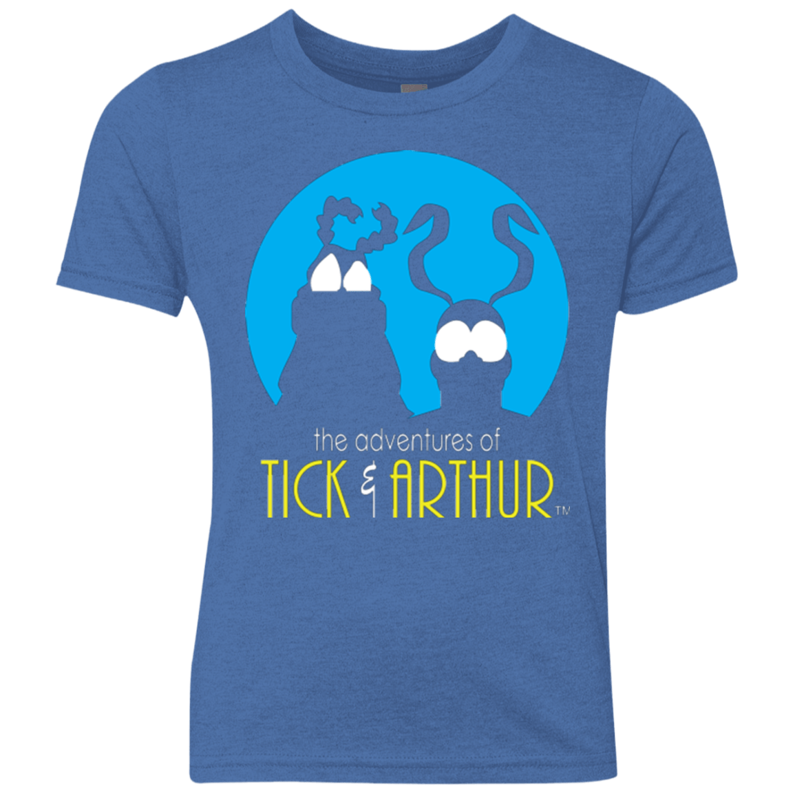 T-Shirts Vintage Royal / YXS Tick and Arthur Youth Triblend T-Shirt
