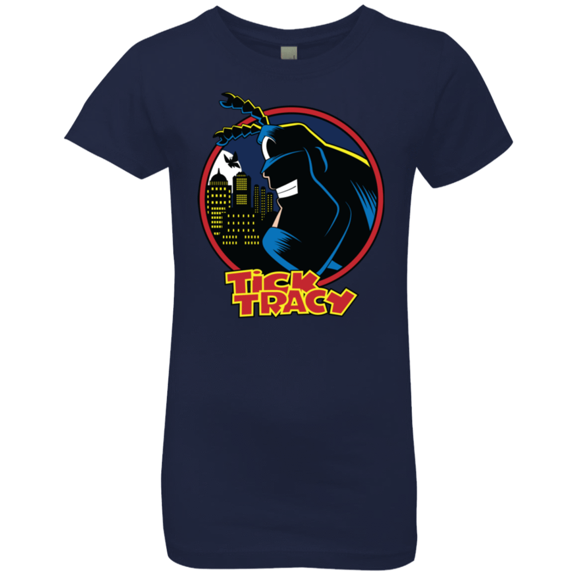 T-Shirts Midnight Navy / YXS Tick Tracy Girls Premium T-Shirt