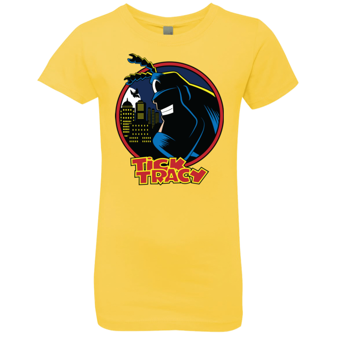 T-Shirts Vibrant Yellow / YXS Tick Tracy Girls Premium T-Shirt