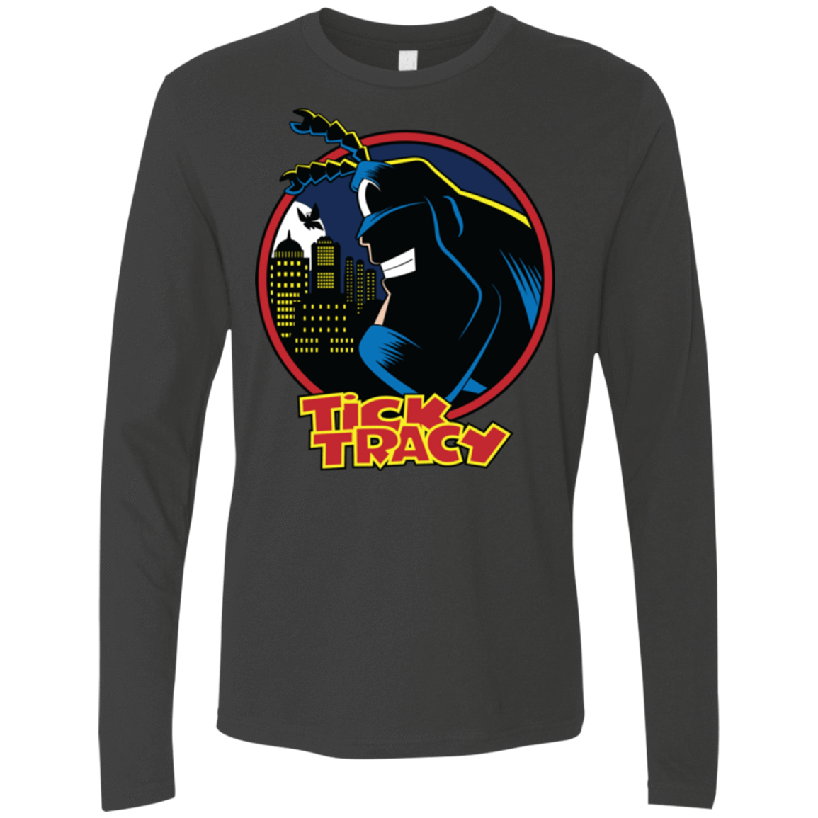 T-Shirts Heavy Metal / Small Tick Tracy Men's Premium Long Sleeve