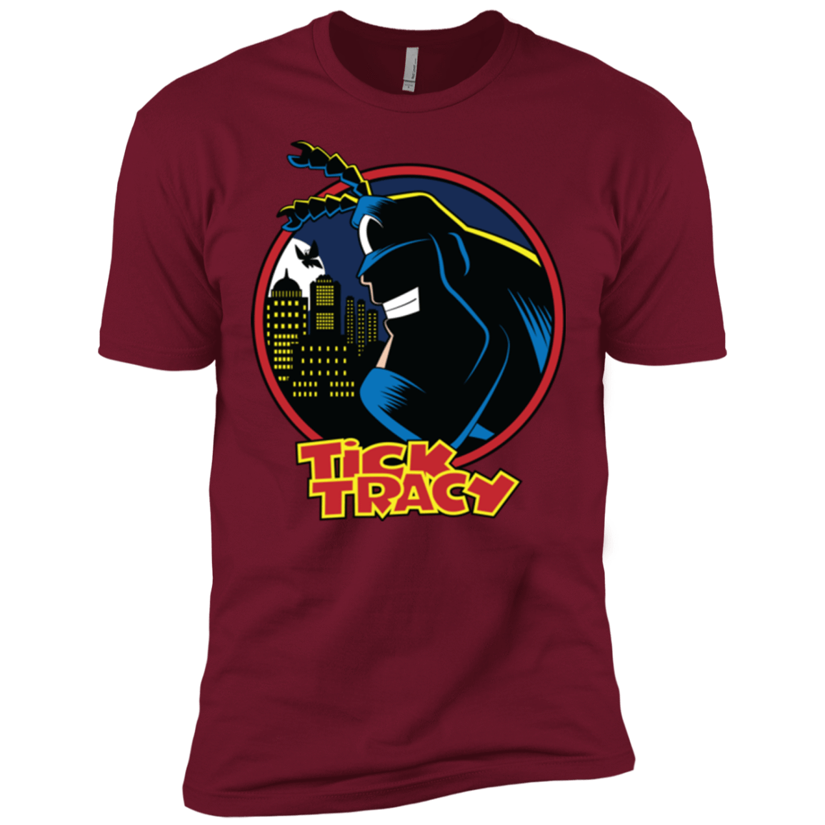 T-Shirts Cardinal / X-Small Tick Tracy Men's Premium T-Shirt