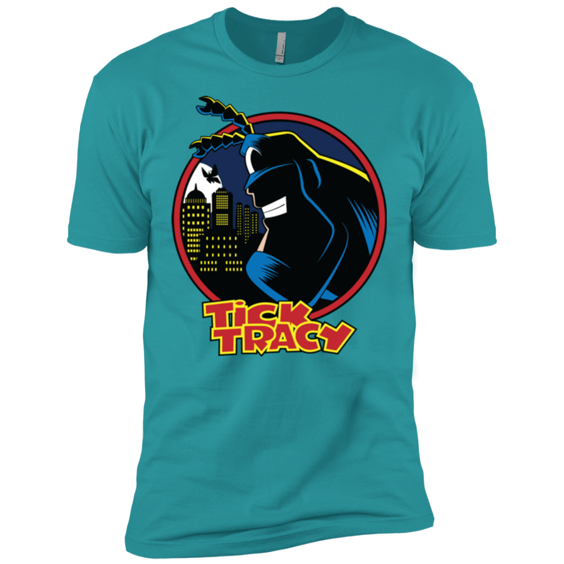 T-Shirts Tahiti Blue / X-Small Tick Tracy Men's Premium T-Shirt