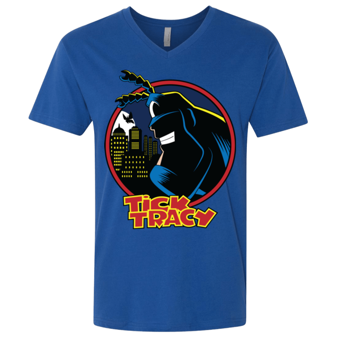 T-Shirts Royal / X-Small Tick Tracy Men's Premium V-Neck