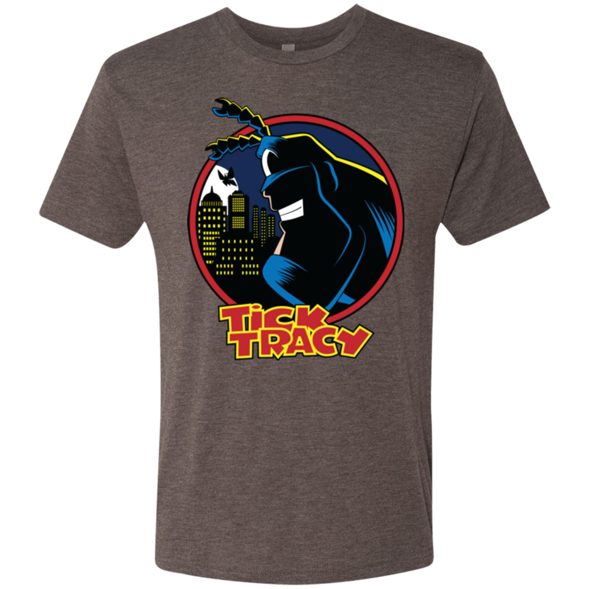 T-Shirts Macchiato / Small Tick Tracy Men's Triblend T-Shirt