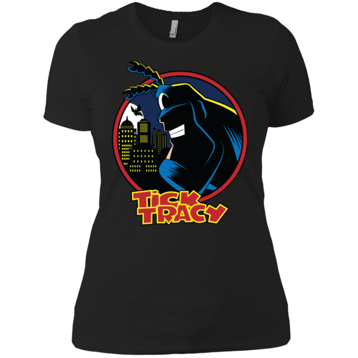 T-Shirts Black / X-Small Tick Tracy Women's Premium T-Shirt