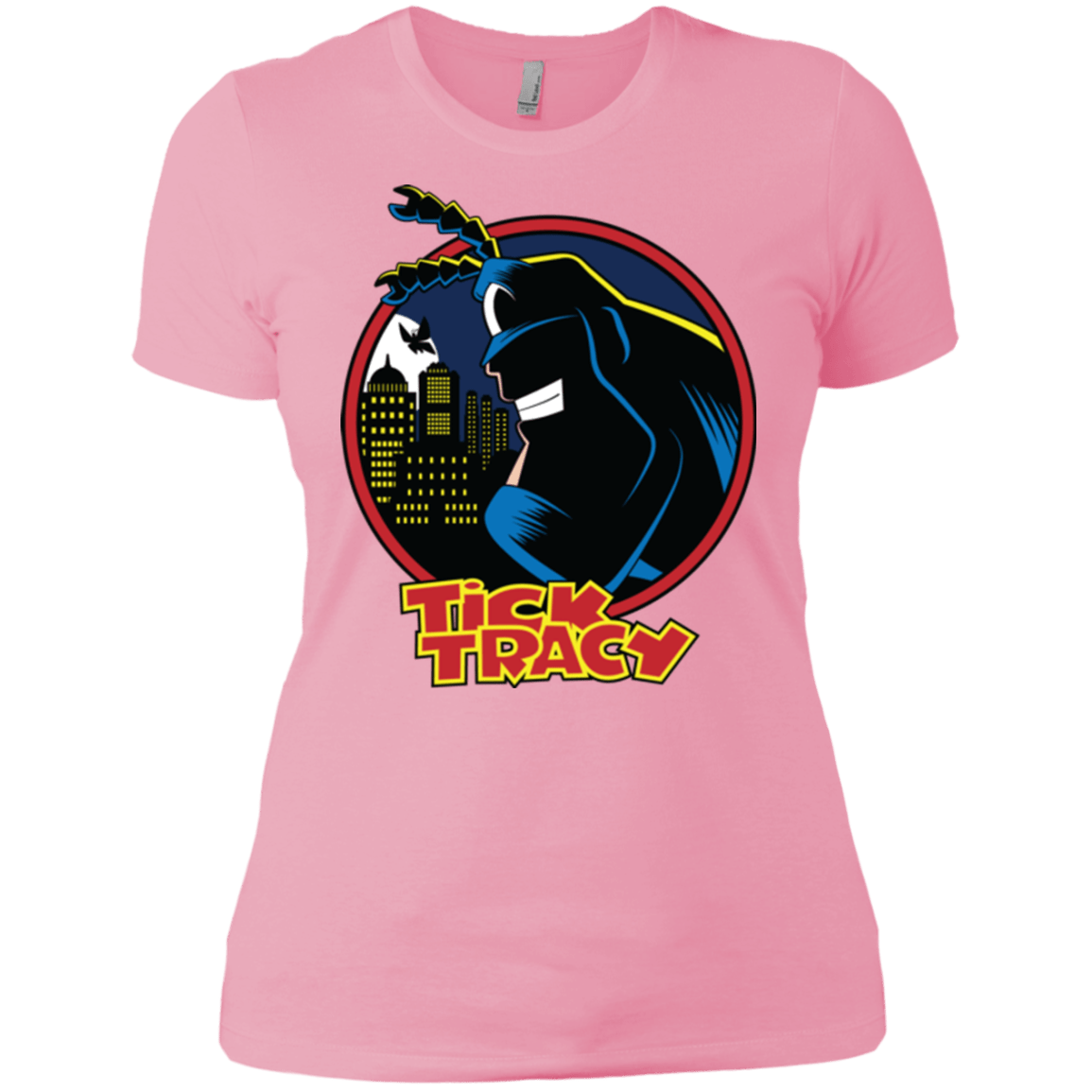 T-Shirts Light Pink / X-Small Tick Tracy Women's Premium T-Shirt