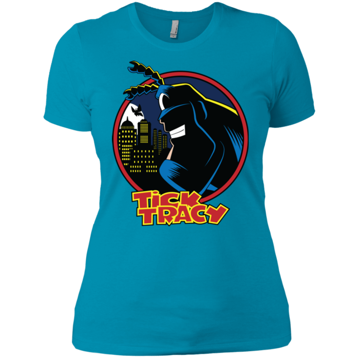 T-Shirts Turquoise / X-Small Tick Tracy Women's Premium T-Shirt