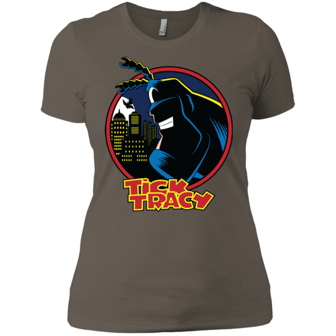T-Shirts Warm Grey / X-Small Tick Tracy Women's Premium T-Shirt