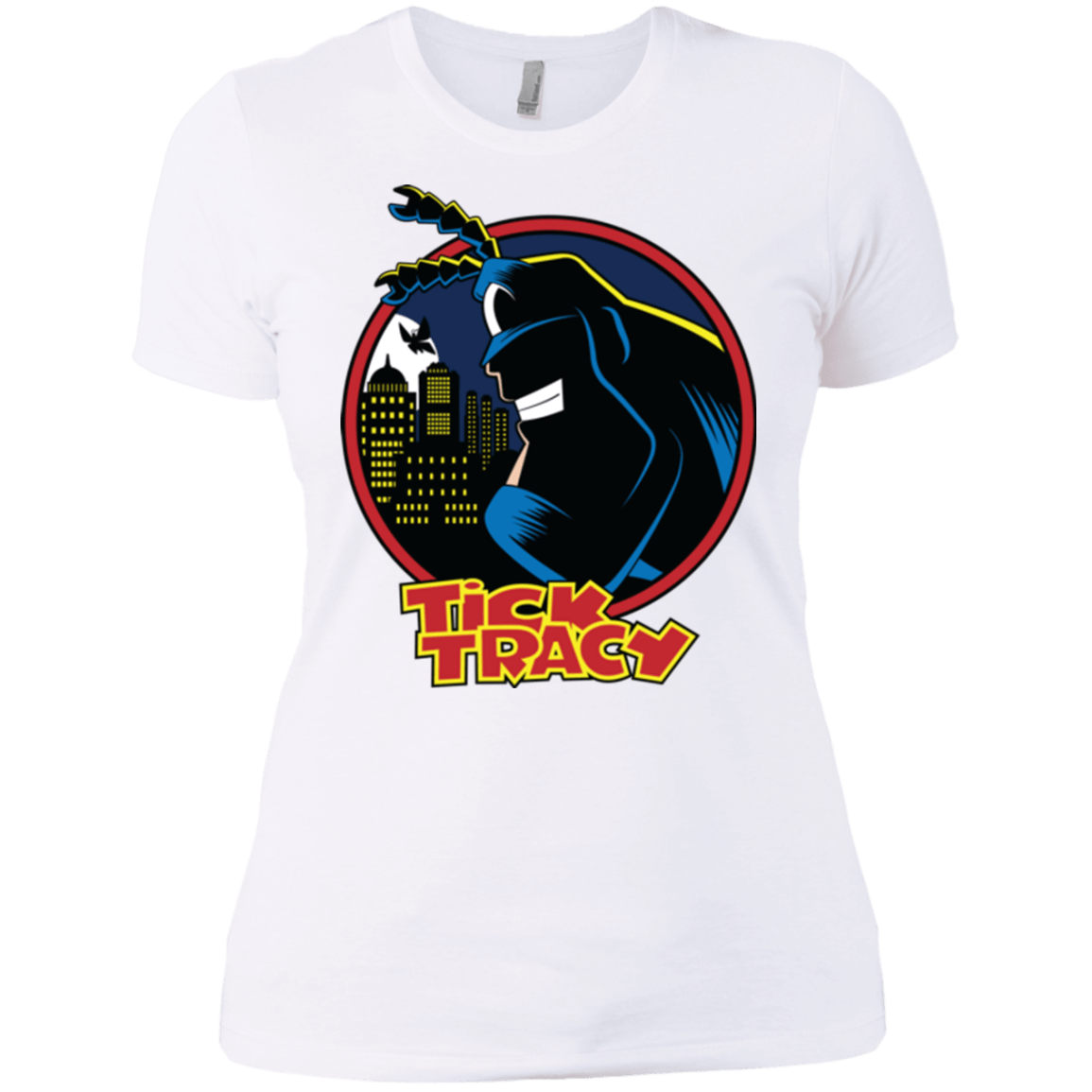 T-Shirts White / X-Small Tick Tracy Women's Premium T-Shirt