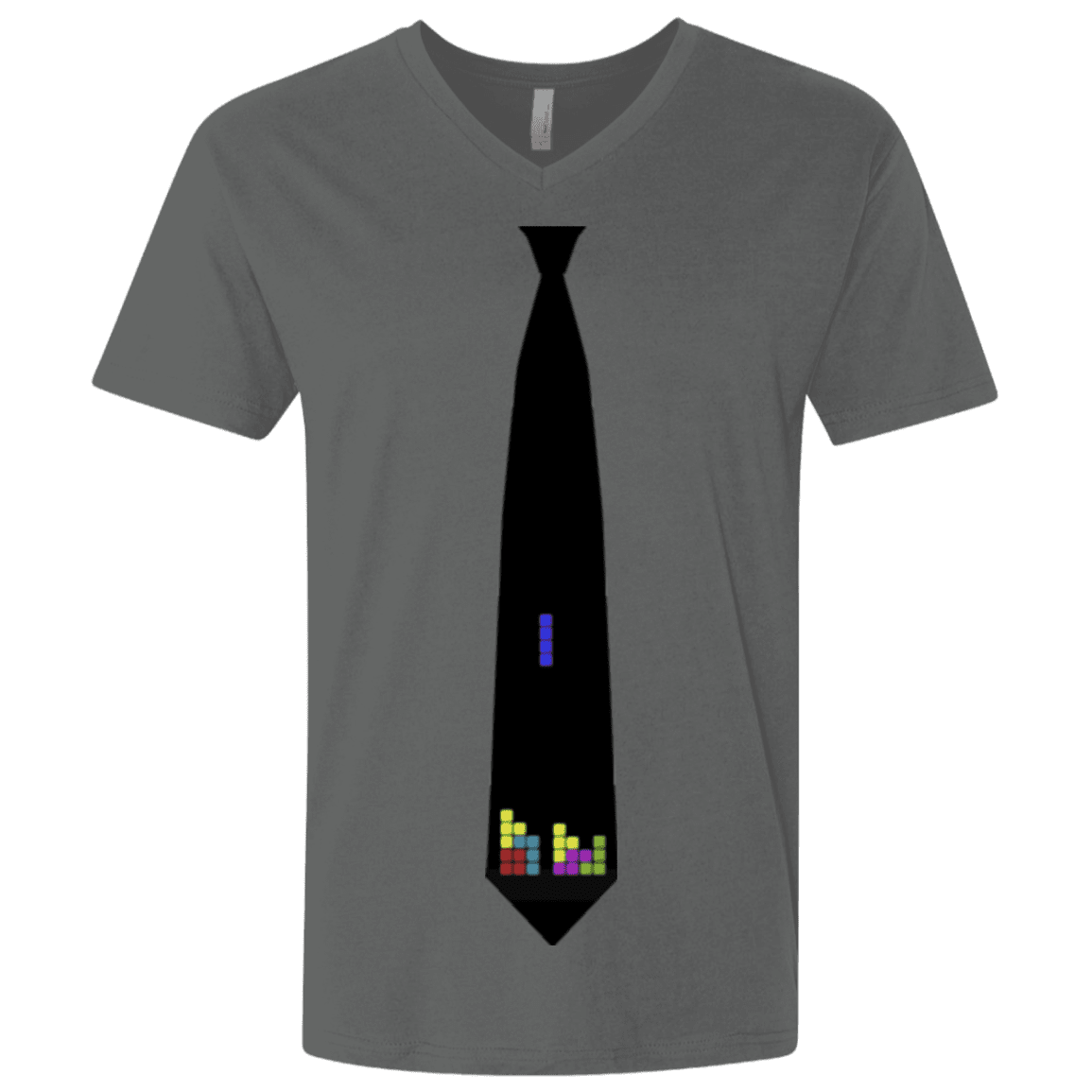 T-Shirts Heavy Metal / X-Small Tie tris Men's Premium V-Neck