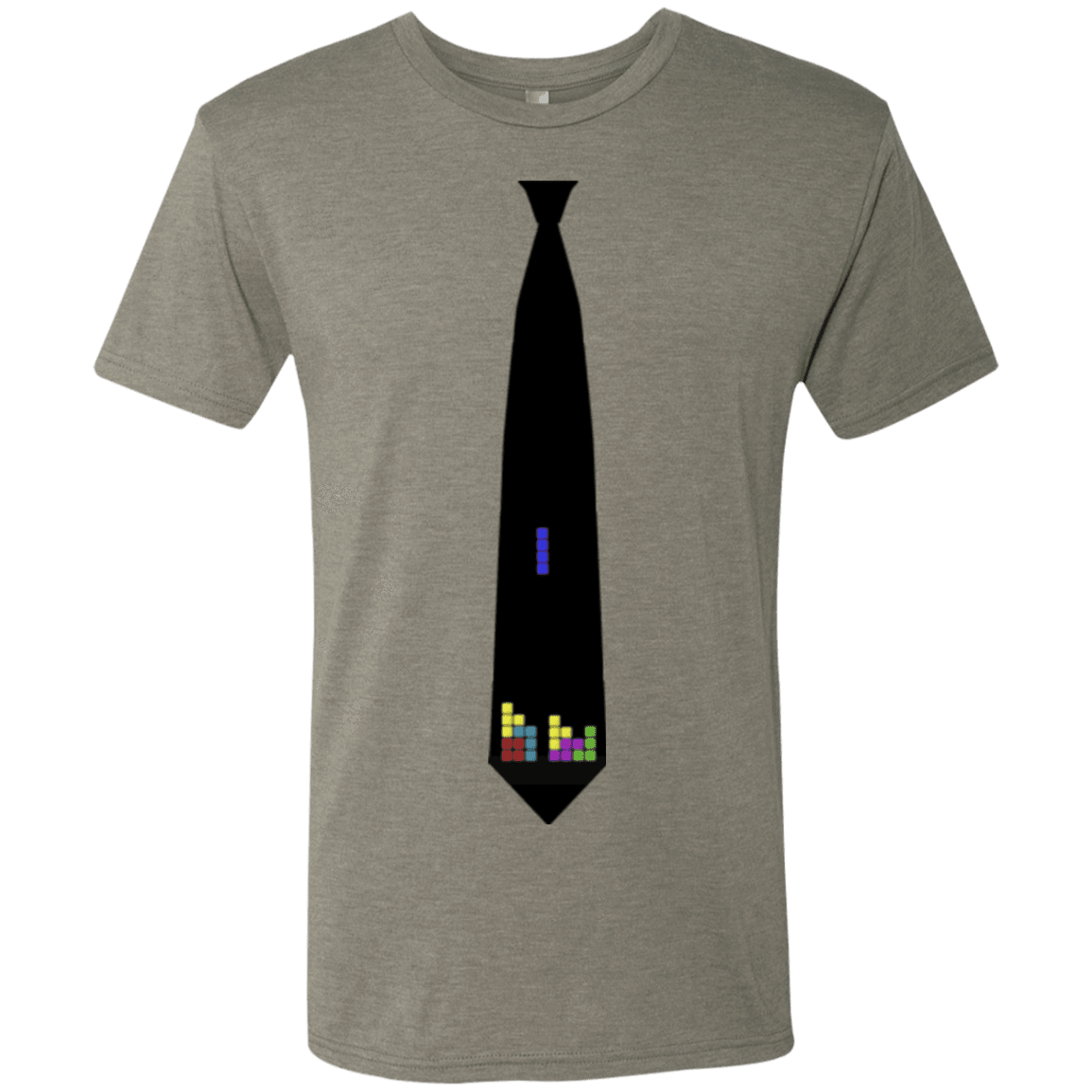 T-Shirts Venetian Grey / Small Tie tris Men's Triblend T-Shirt