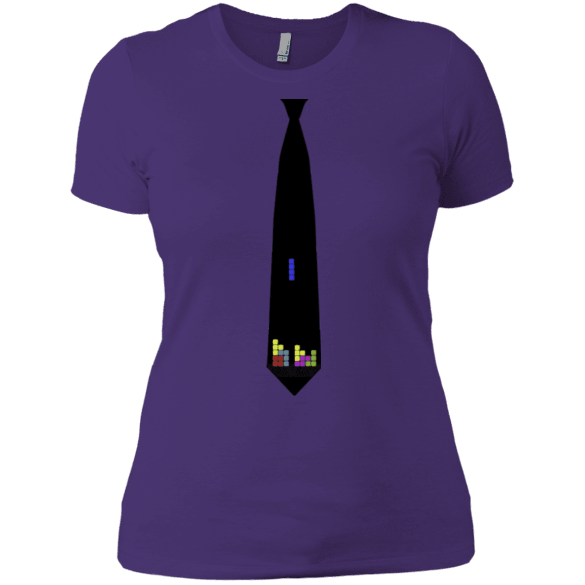 T-Shirts Purple / X-Small Tie tris Women's Premium T-Shirt