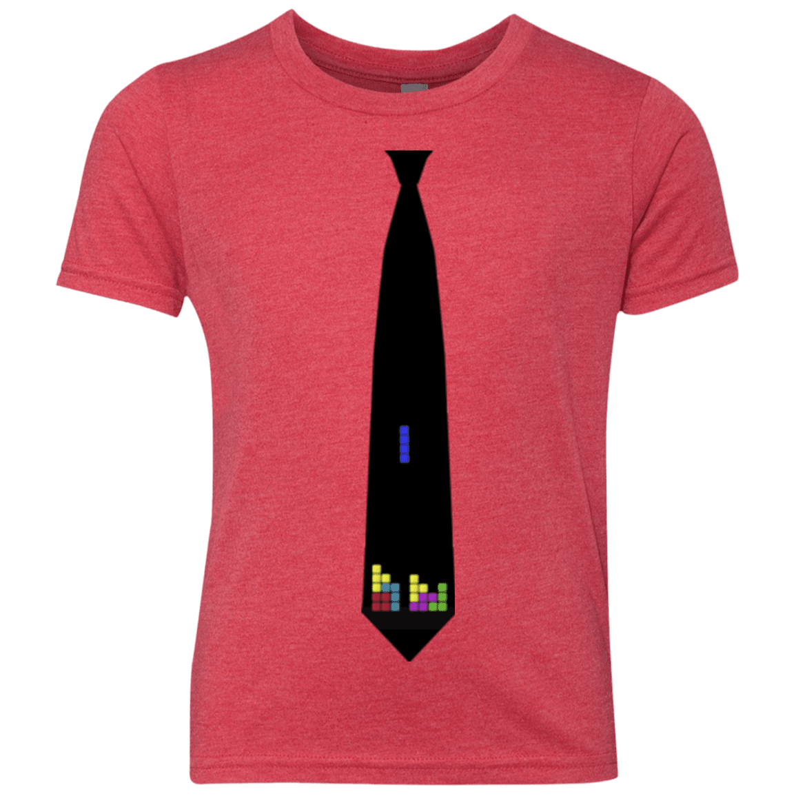 T-Shirts Vintage Red / YXS Tie tris Youth Triblend T-Shirt