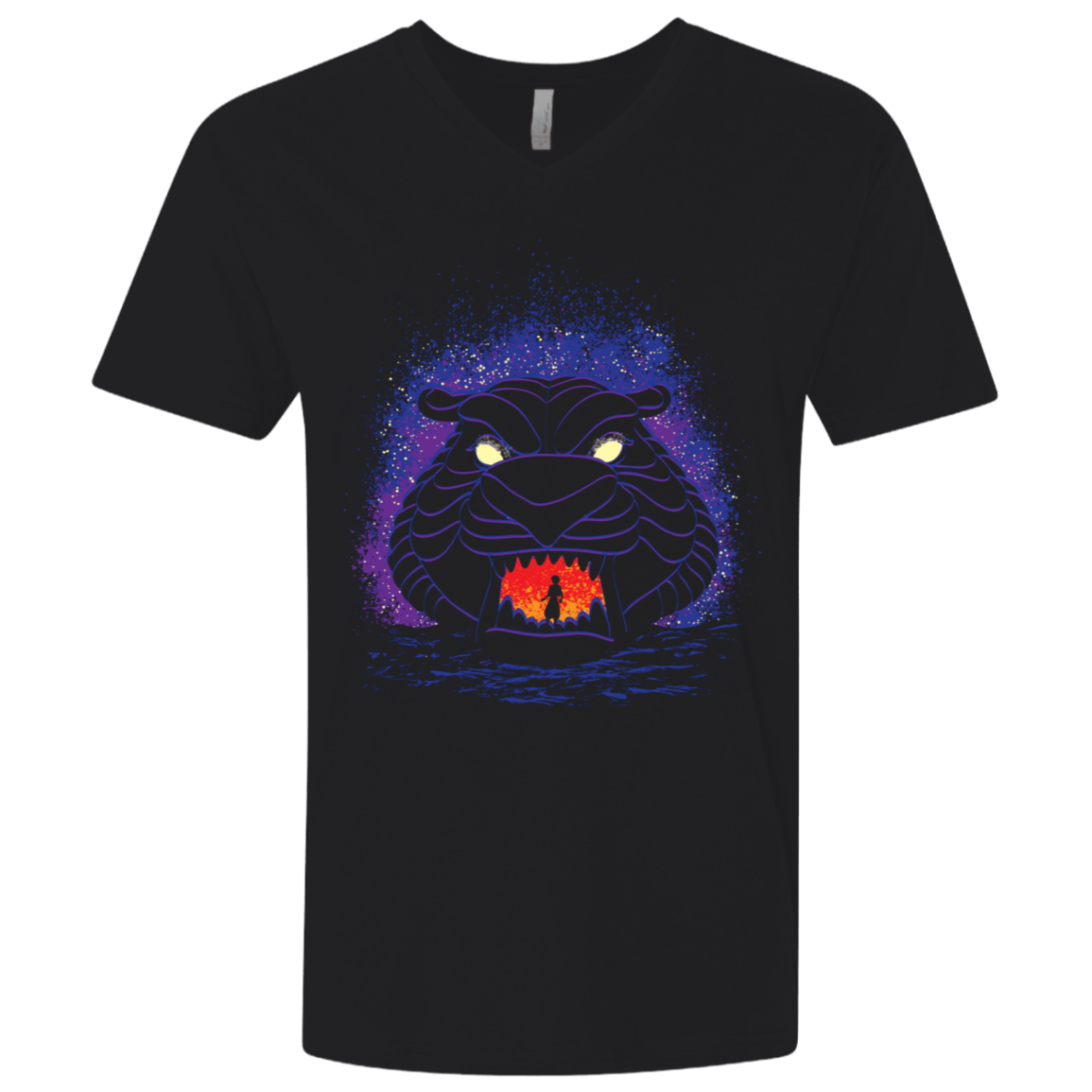 T-Shirts Black / X-Small Tiger Cave Men's Premium V-Neck