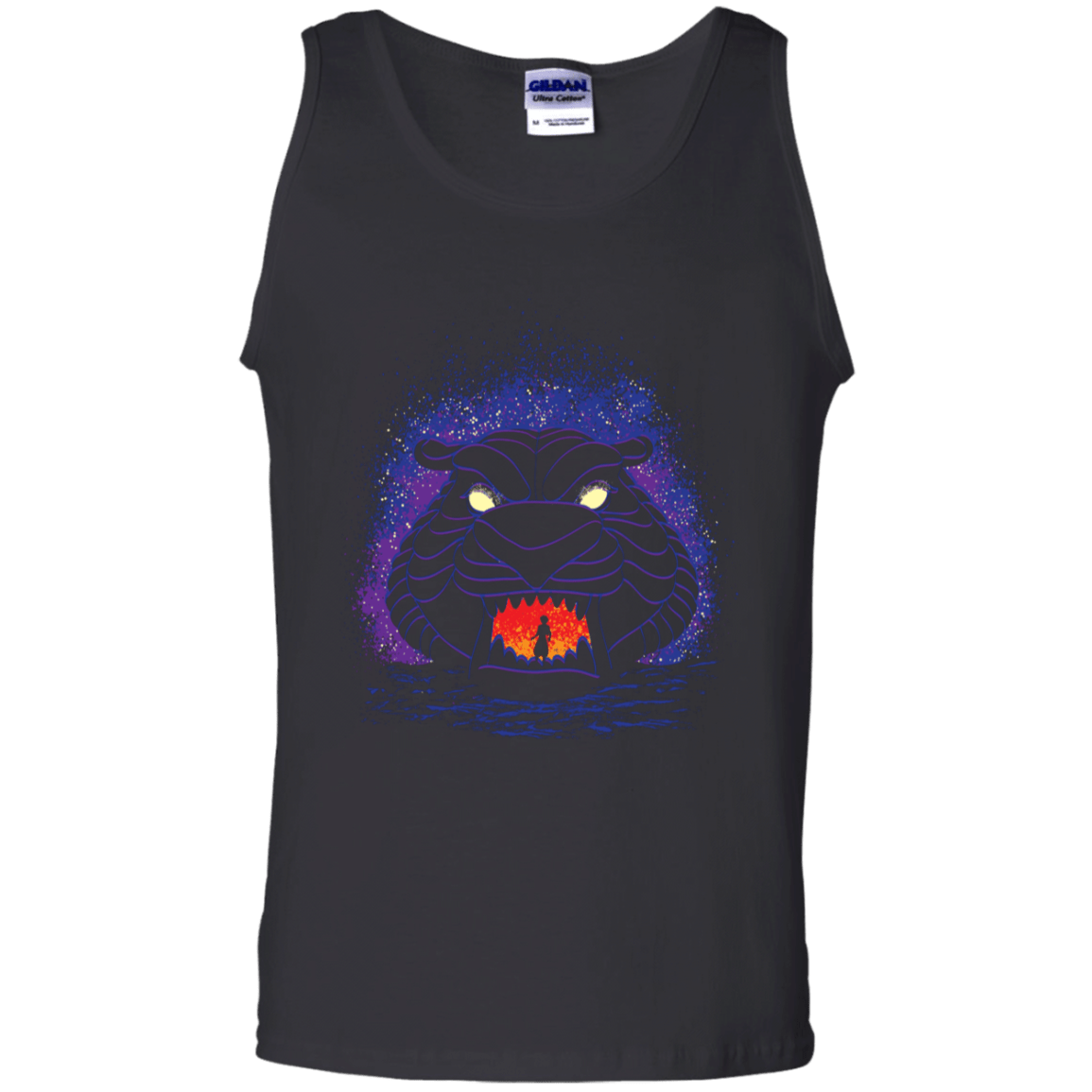 T-Shirts Black / S Tiger Cave Men's Tank Top